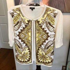 Lovely elegant paisley cardigan